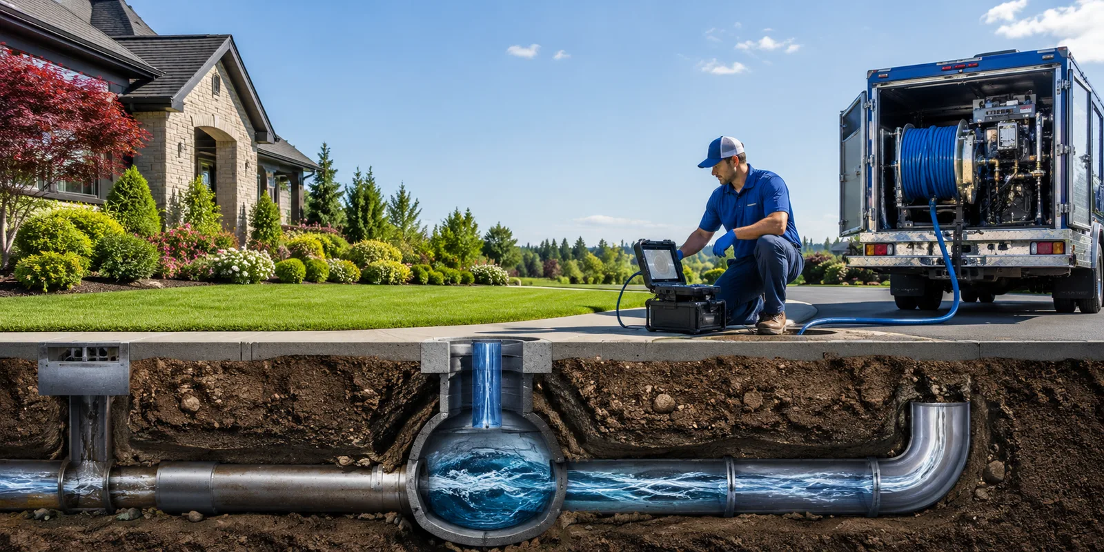 Drainage restoration information for Downing, WI